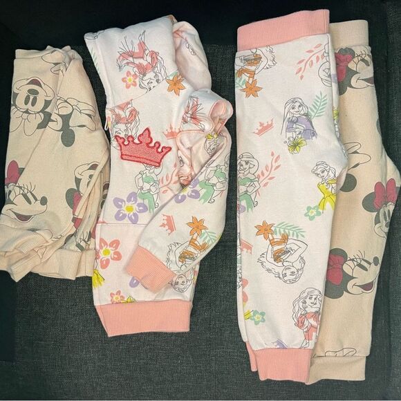Disney Princess and Minnie Mouse Sweat Set - Picture 1 of 8
